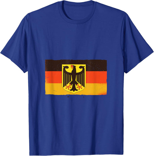 GER German Eagle Bird Germany Deutschland Country Gift T-Shirt - T-Shirt | Royal