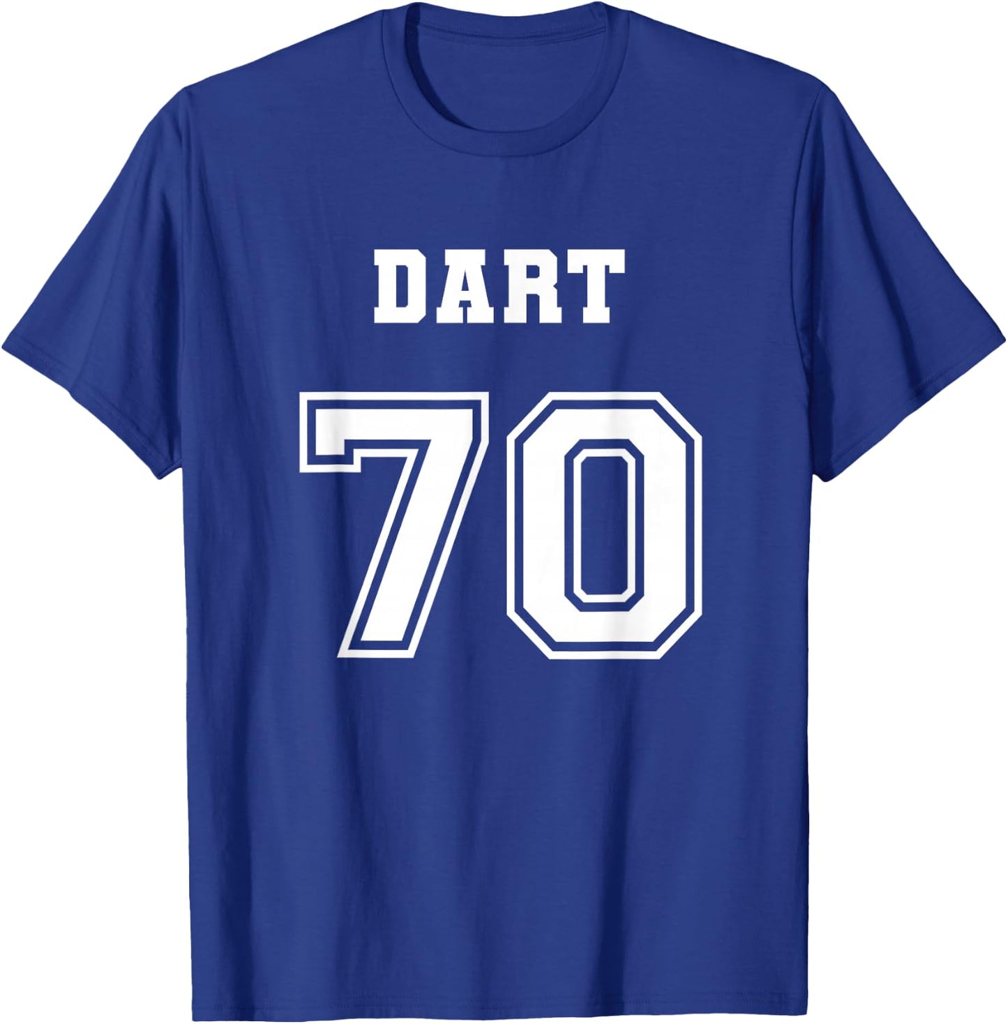 Jersey Style Dart 70 1970 Old School Muscle Classic Car T-Shirt - T-Shirt | Royal