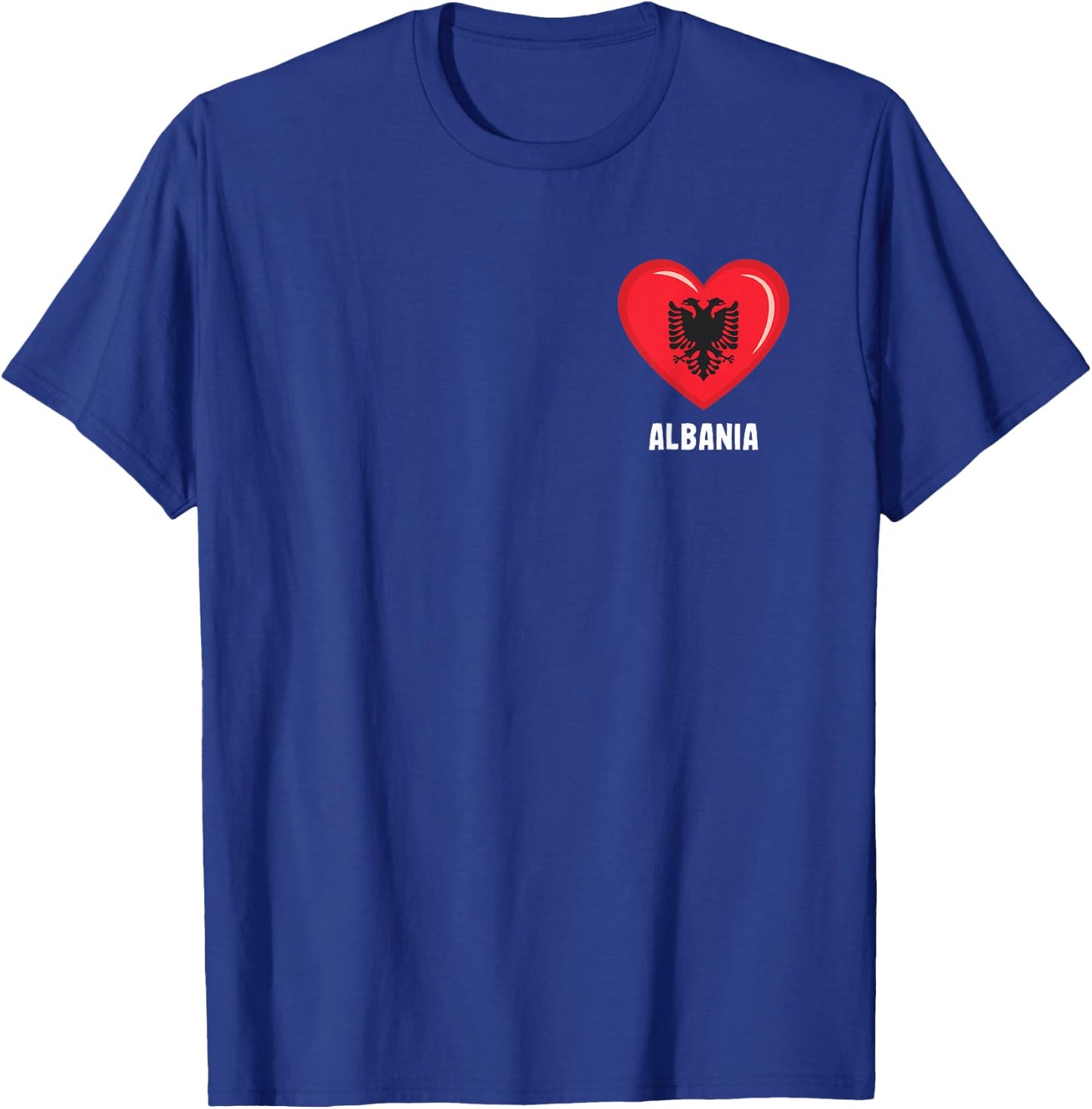 Albania Flag Shirt | Albanian T-Shirt - T-Shirt | Royal