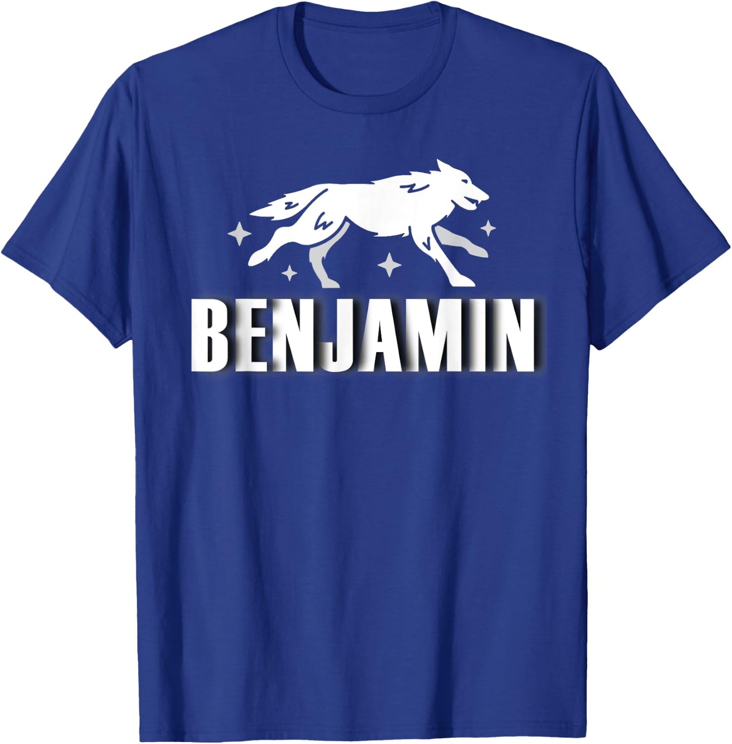 Black Hebrew Israelite Clothing Tribe of Benjamin Wolf Jacob T-Shirt - T-Shirt | Royal