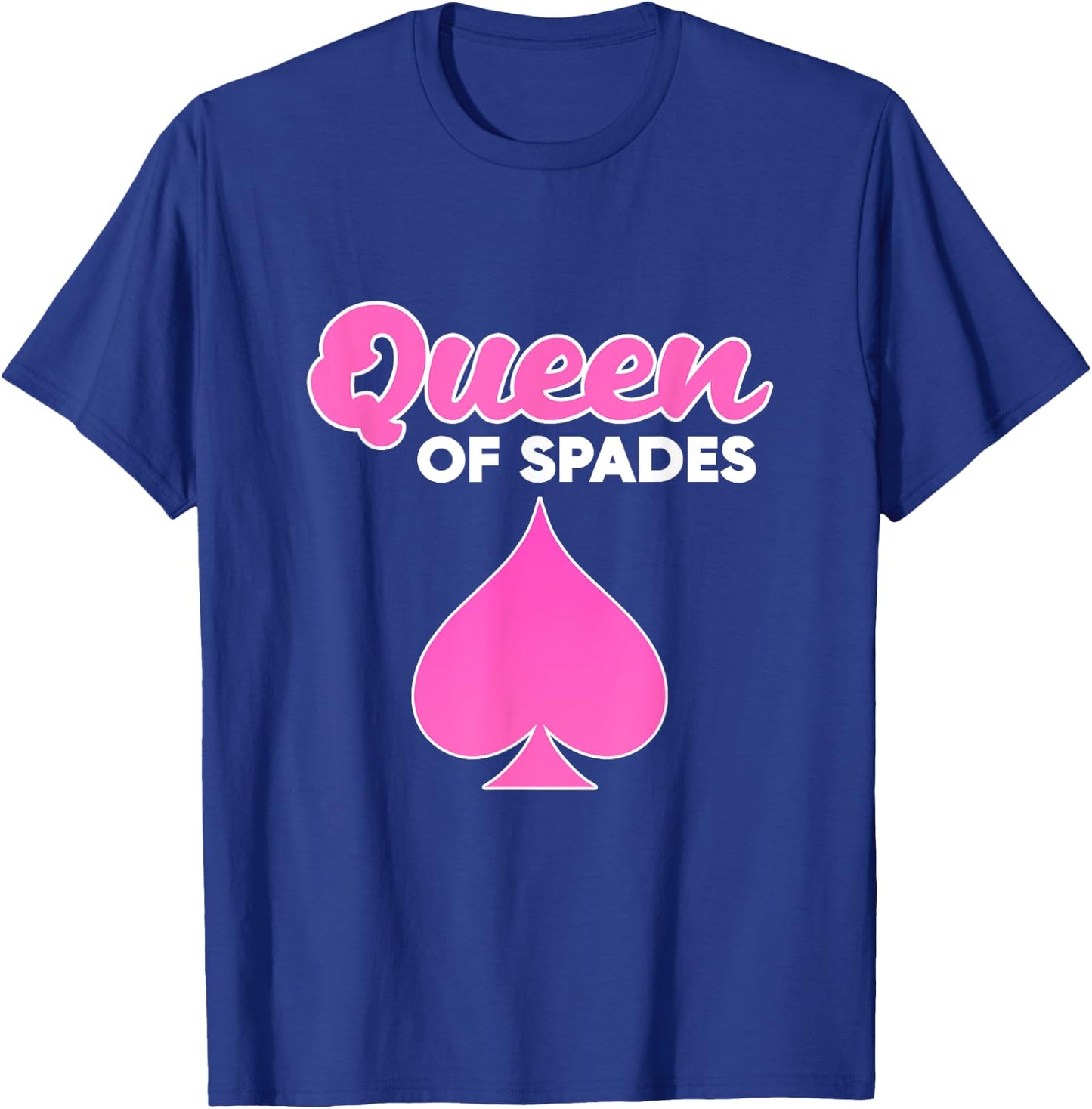 Spades Card Game Queen Spades T-Shirt - T-Shirt | Royal