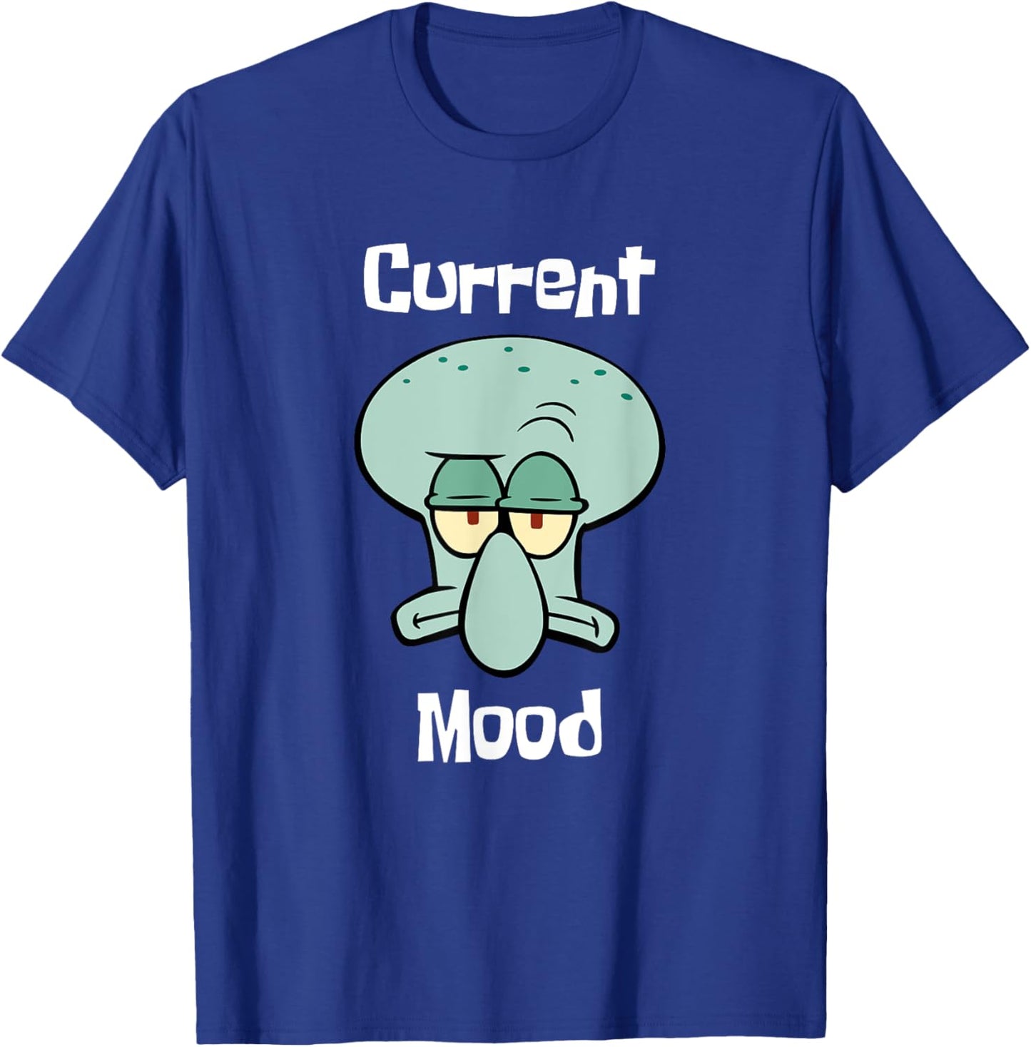 Mademark x SpongeBob SquarePants - Squidward - Current Mood T-Shirt - T-Shirt | Royal