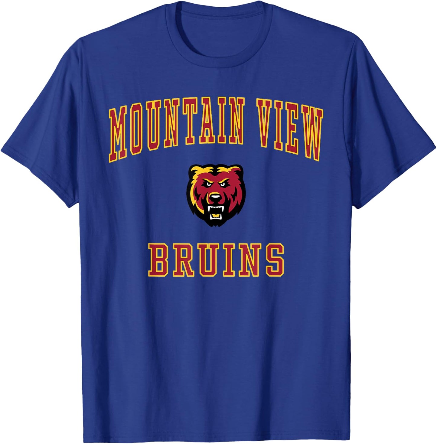 Mountain View High School Bruins T-Shirt - T-Shirt | Royal