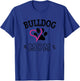 Bulldog Mom T-Shirt - T-Shirt | Royal