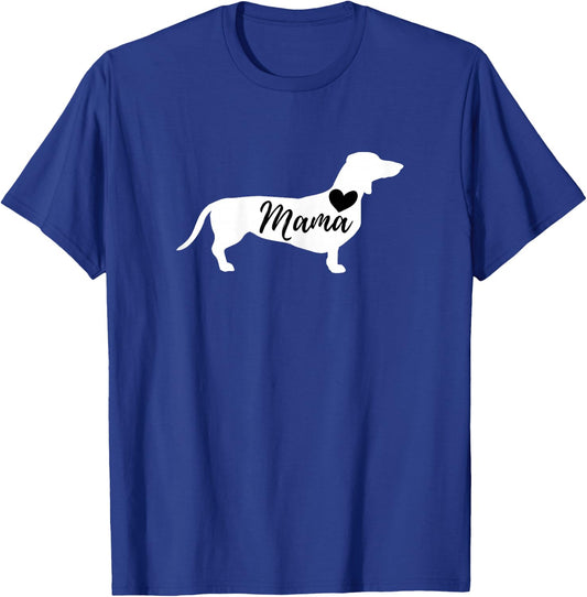 Dachshund Mama - Wiener Dog Badger Dog Sausage Dog Kids T-Shirt - T-Shirt | Royal