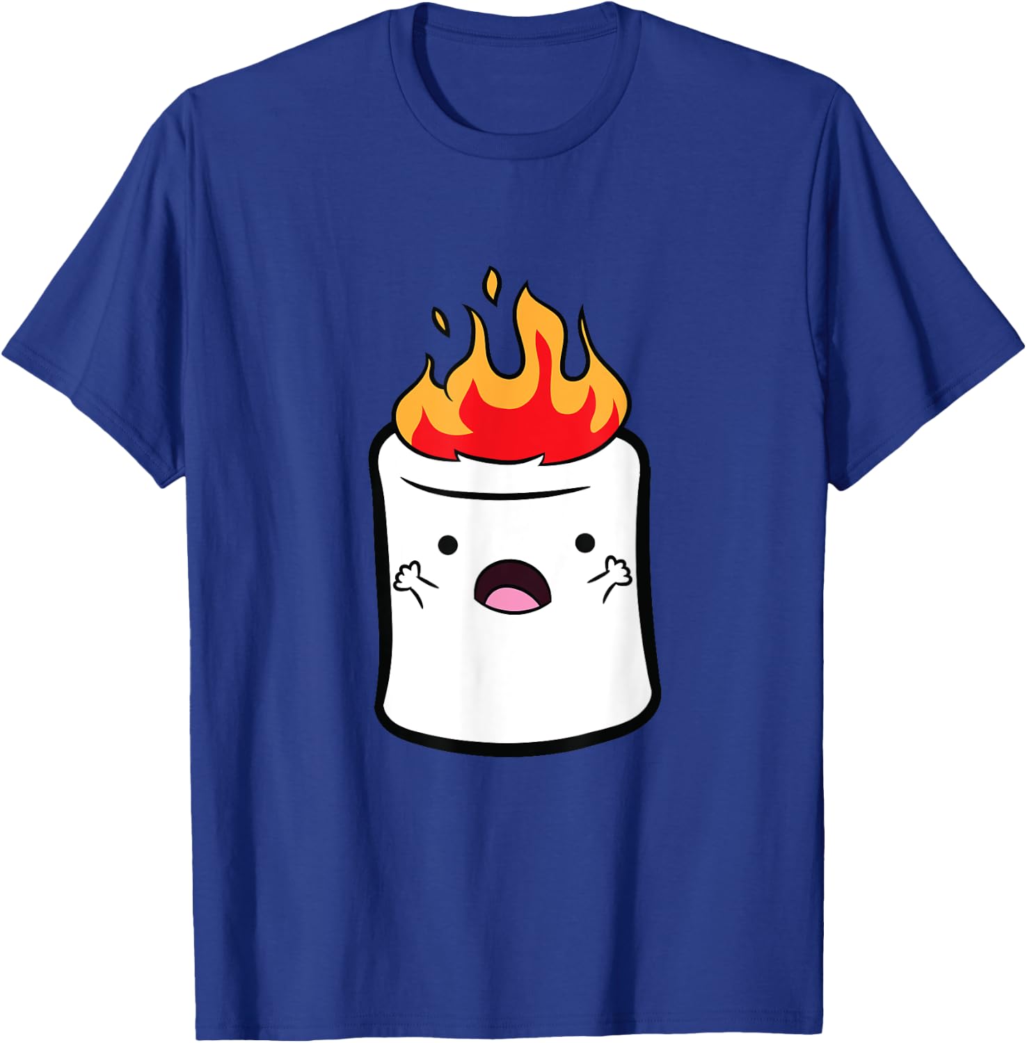 Smores S'mores Camping Marshmallow Halloween Marshmallows T-Shirt - T-Shirt | Royal