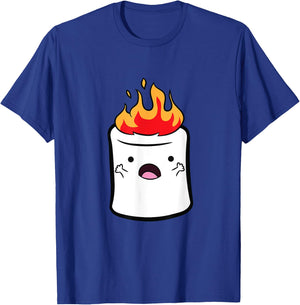 Smores S'mores Camping Marshmallow Halloween Marshmallows T-Shirt - T-Shirt | Royal