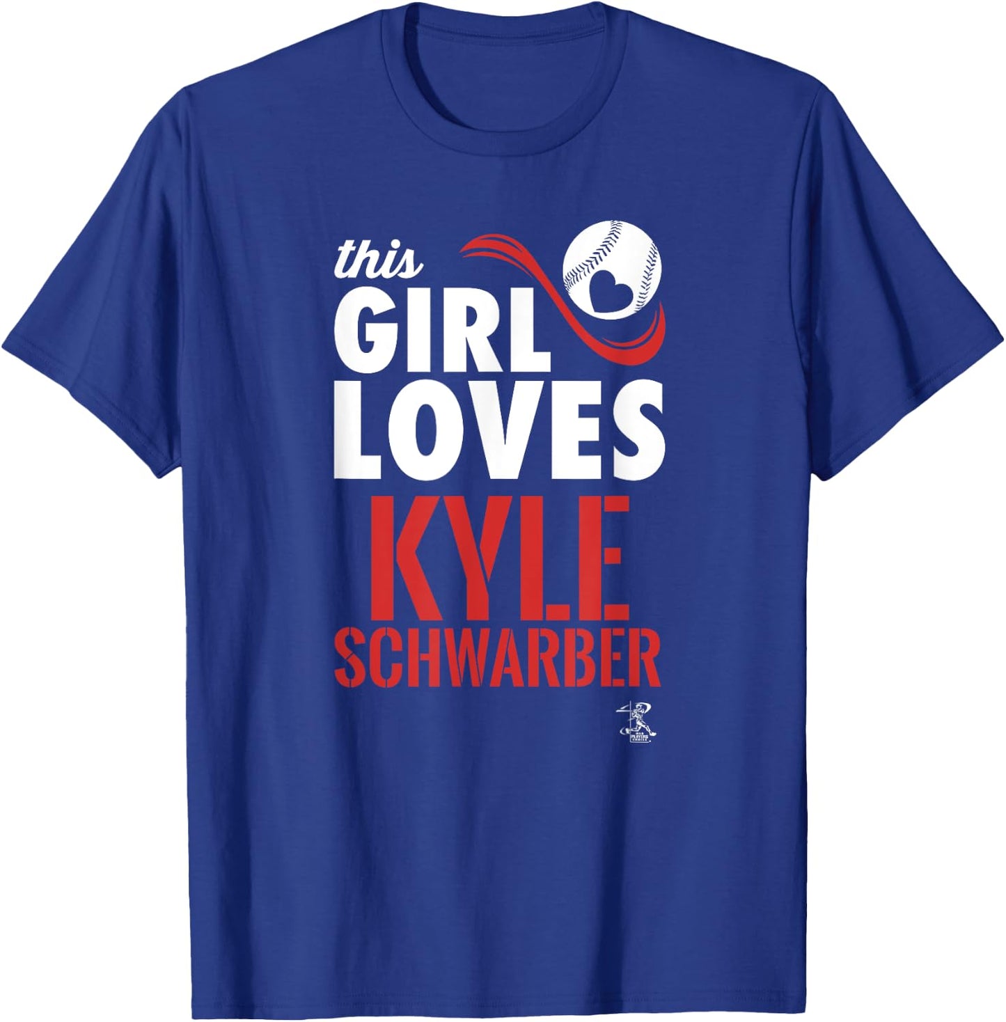 Kyle Schwarber This Girl Loves Gameday T-Shirt - T-Shirt | Royal