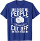 I Shoot People and Sometimes Cut Off Their Heads Gift T-Shirt - T-Shirt | Royal
