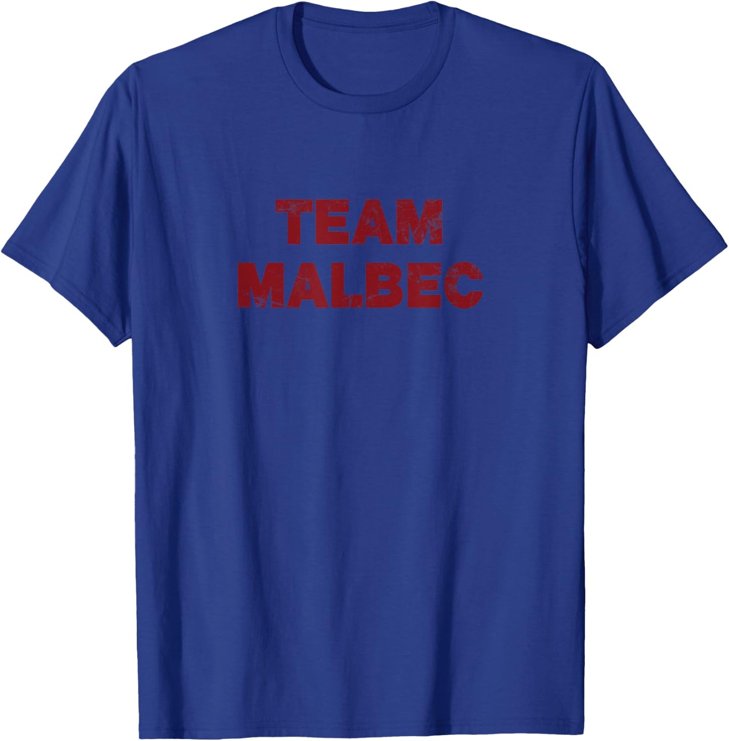 Team Malbec (Vintage) - Wine T-Shirt - T-Shirt | Royal