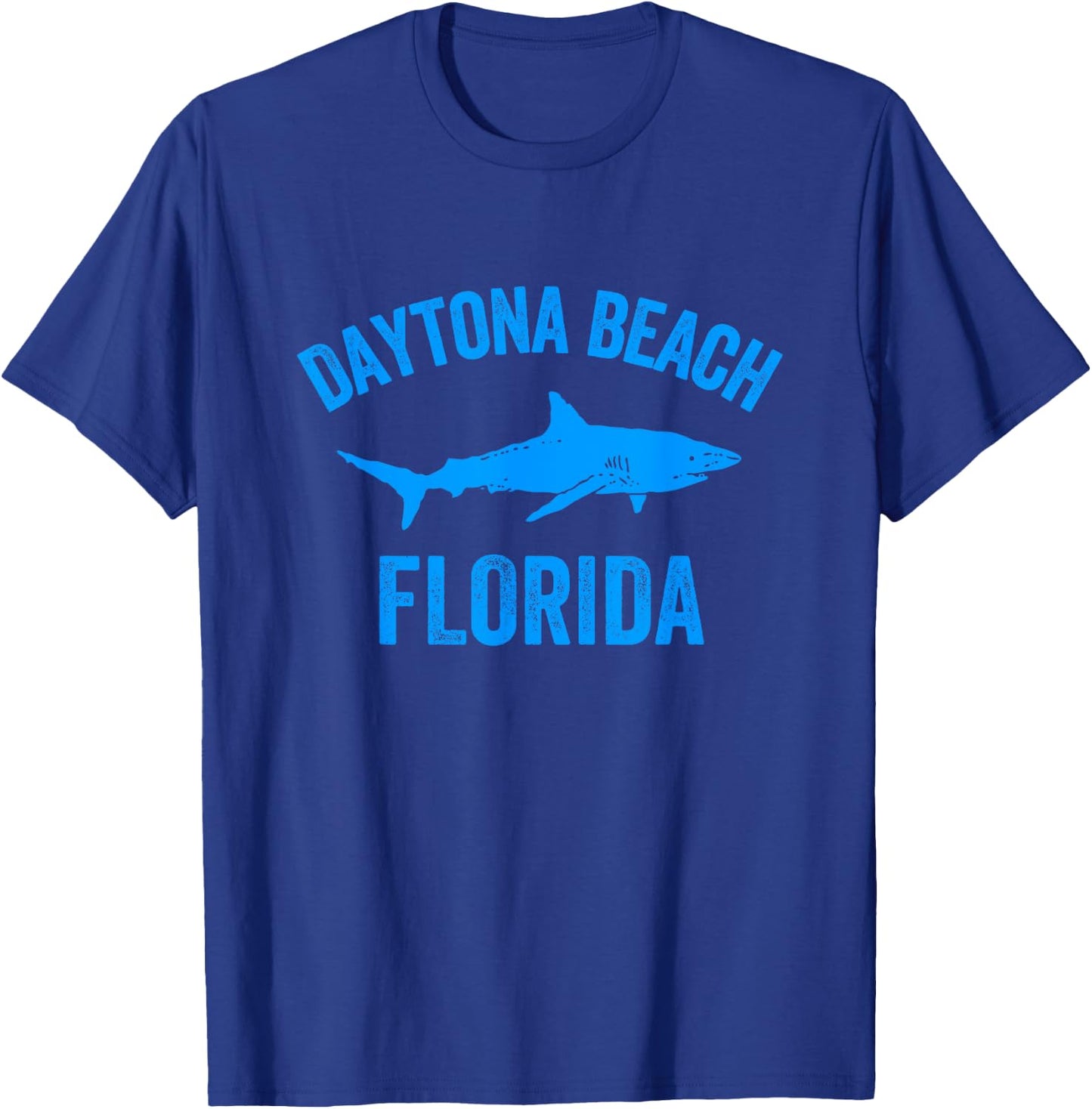 Daytona Beach Shark | Daytona Beach Florida Gift Men Women Girls Kids T-Shirt - T-Shirt | Royal