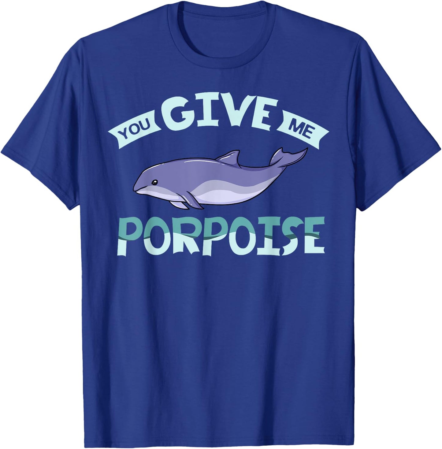 Vaquita Porpoise Dolphin Marine Biologist T-Shirt - T-Shirt | Royal