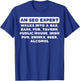 An Seo Expert Walks Funny Digital Online Marketing Joke Gift T-Shirt - T-Shirt | Royal