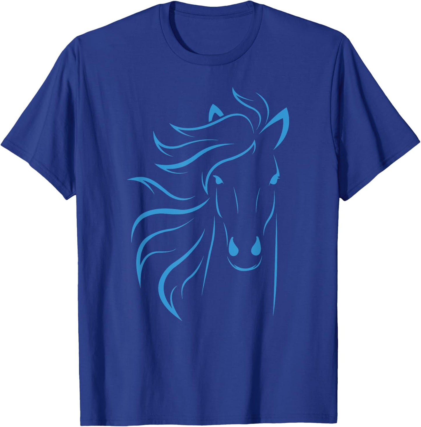 Horse Lover Gifts Women's Equestrian Men Horseback Riding T-Shirt - T-Shirt | Royal