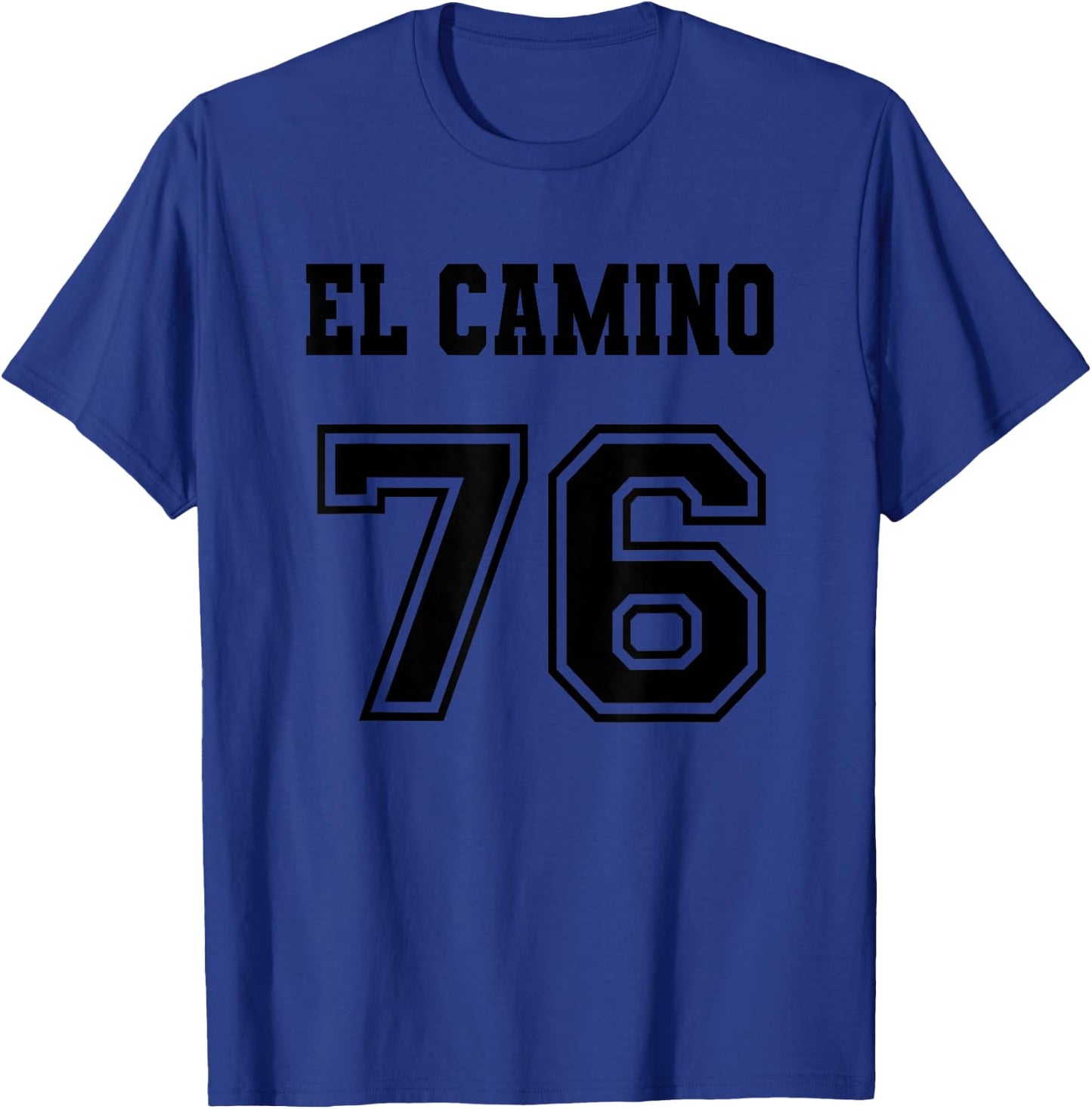 Jersey Style El Camino 76 1976 T-Shirt - T-Shirt | Royal