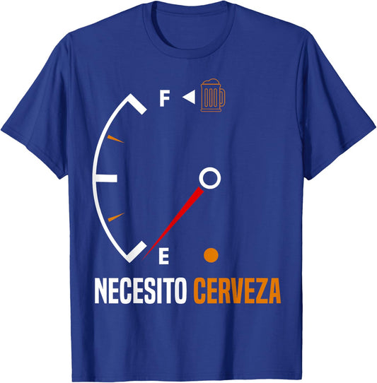 Mexican beer necesito cerveza cool & funny sayings T-Shirt - T-Shirt | Royal