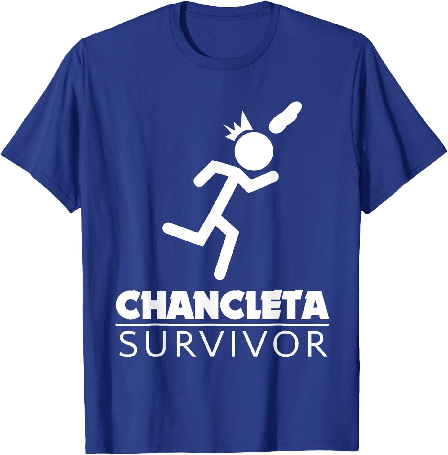 Chancleta Survivor - Puerto Rican Culture - Gift T-Shirt - T-Shirt | Royal