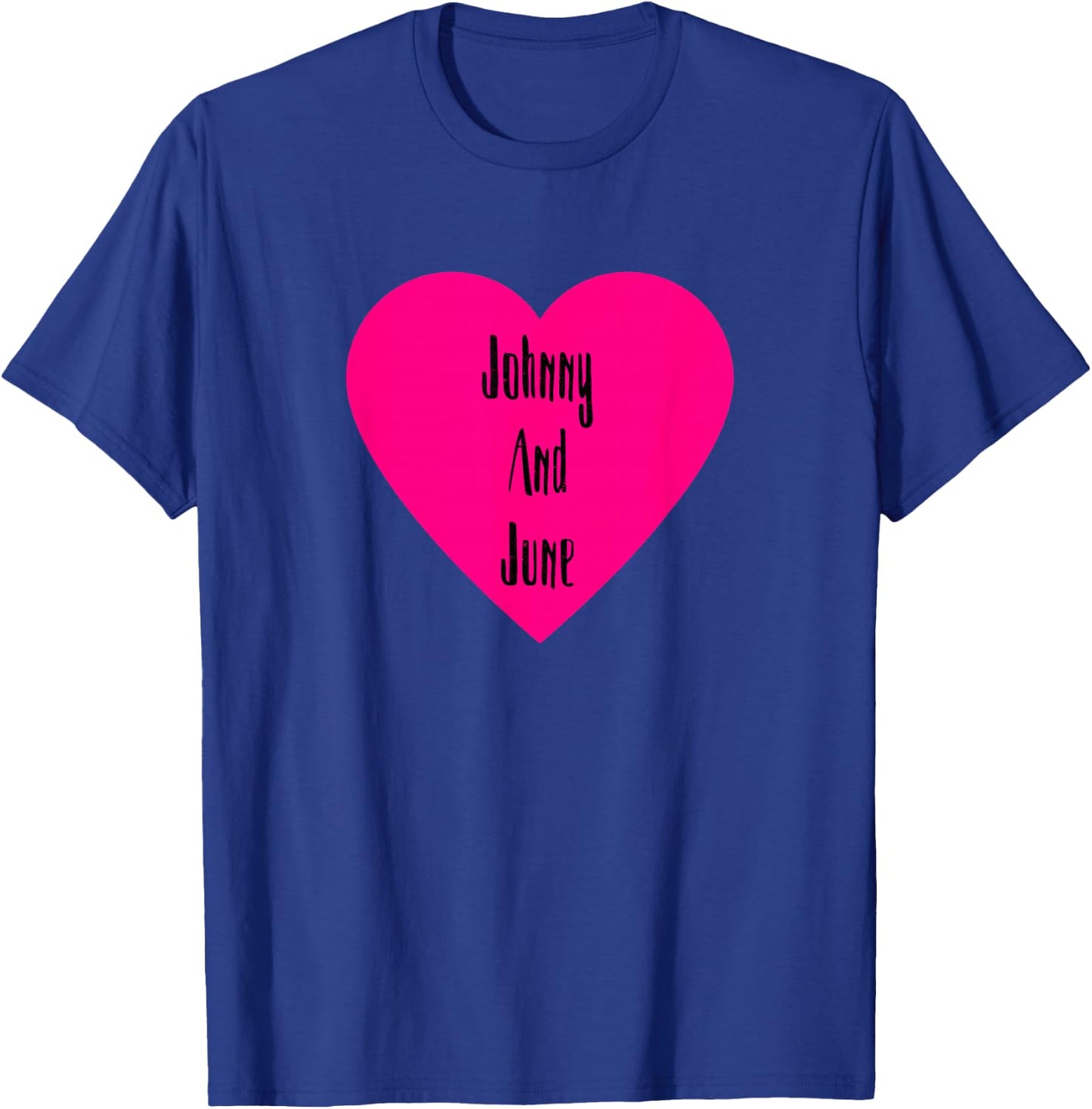 Johnny And June Ladies T-Shirt - T-Shirt | Royal