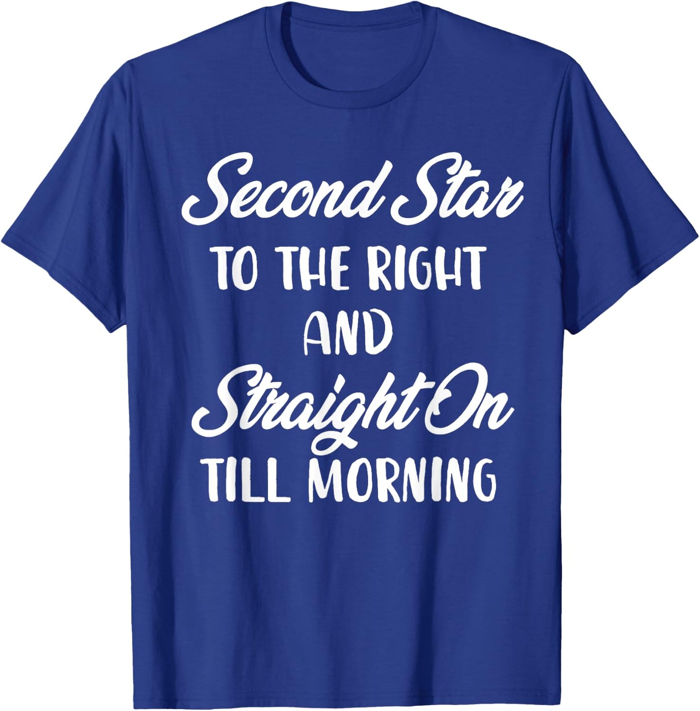 Second Star To The Right T-Shirt - T-Shirt | Royal