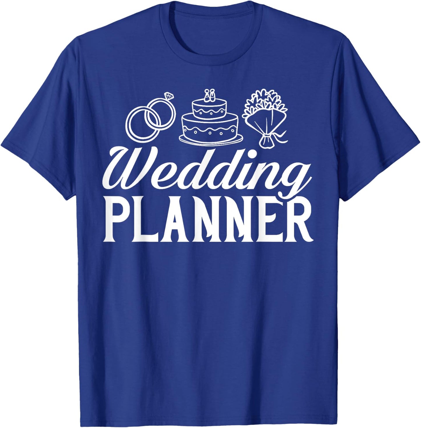 Wedding Planning Party Planner Coordinator Checklist T-Shirt - T-Shirt | Royal