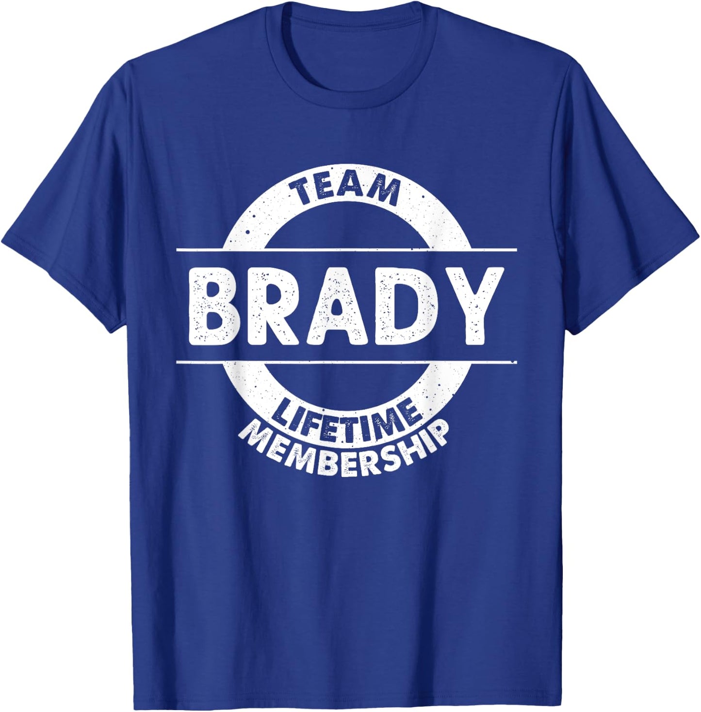 BRADY Gift Funny Surname Family Tree Birthday Reunion Idea T-Shirt - T-Shirt | Royal