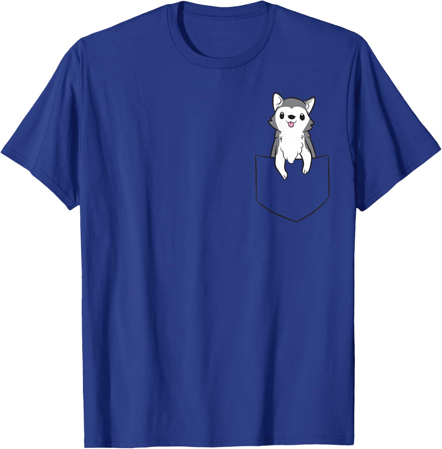 Wolf in Bag Cute Wolf Love Wolves T-Shirt - T-Shirt | Royal