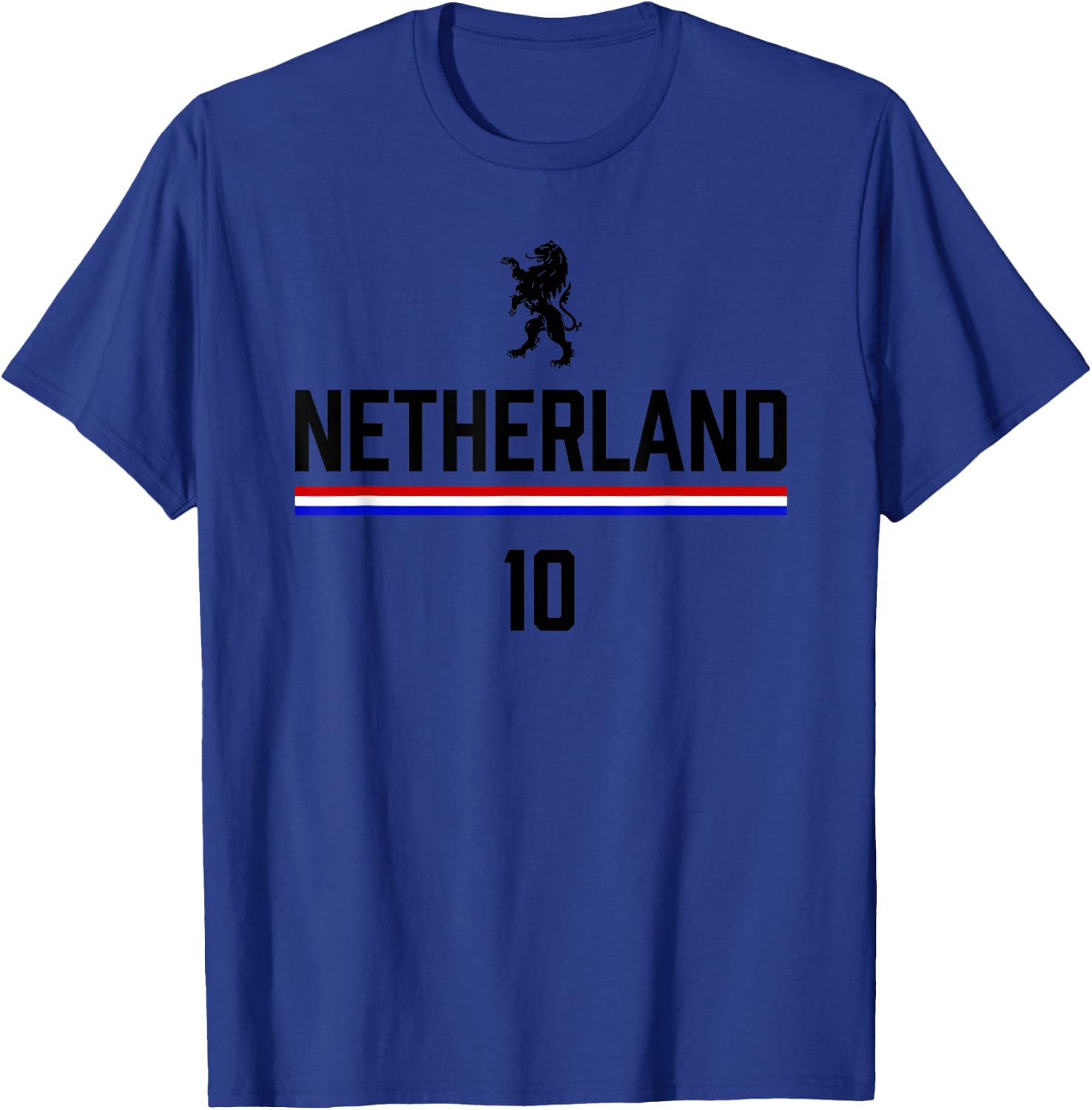 Netherlands Soccer Jersey, Oranje Football Holland T-Shirt - T-Shirt | Royal