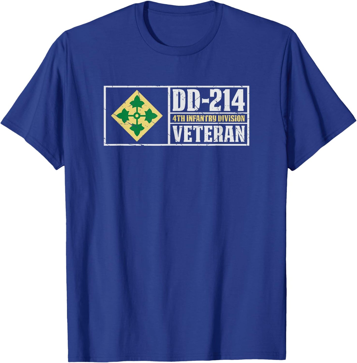 4th Infantry Division Shirt Fourth ID T-Shirt - T-Shirt | Royal