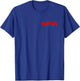 NASA Vintage Worm Logo Design (Red) - NASA Space T-Shirt - T-Shirt | Royal