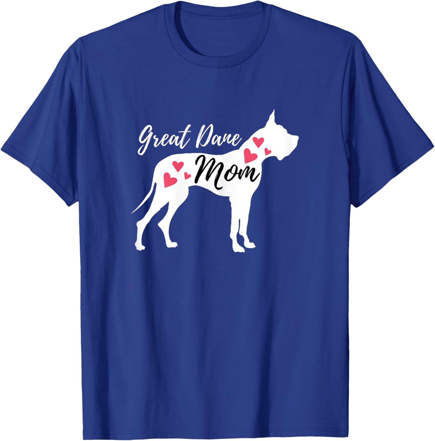 Great Dane Mom - German Mastiff Deutsche Dogge Dog Owner T-Shirt - T-Shirt | Royal
