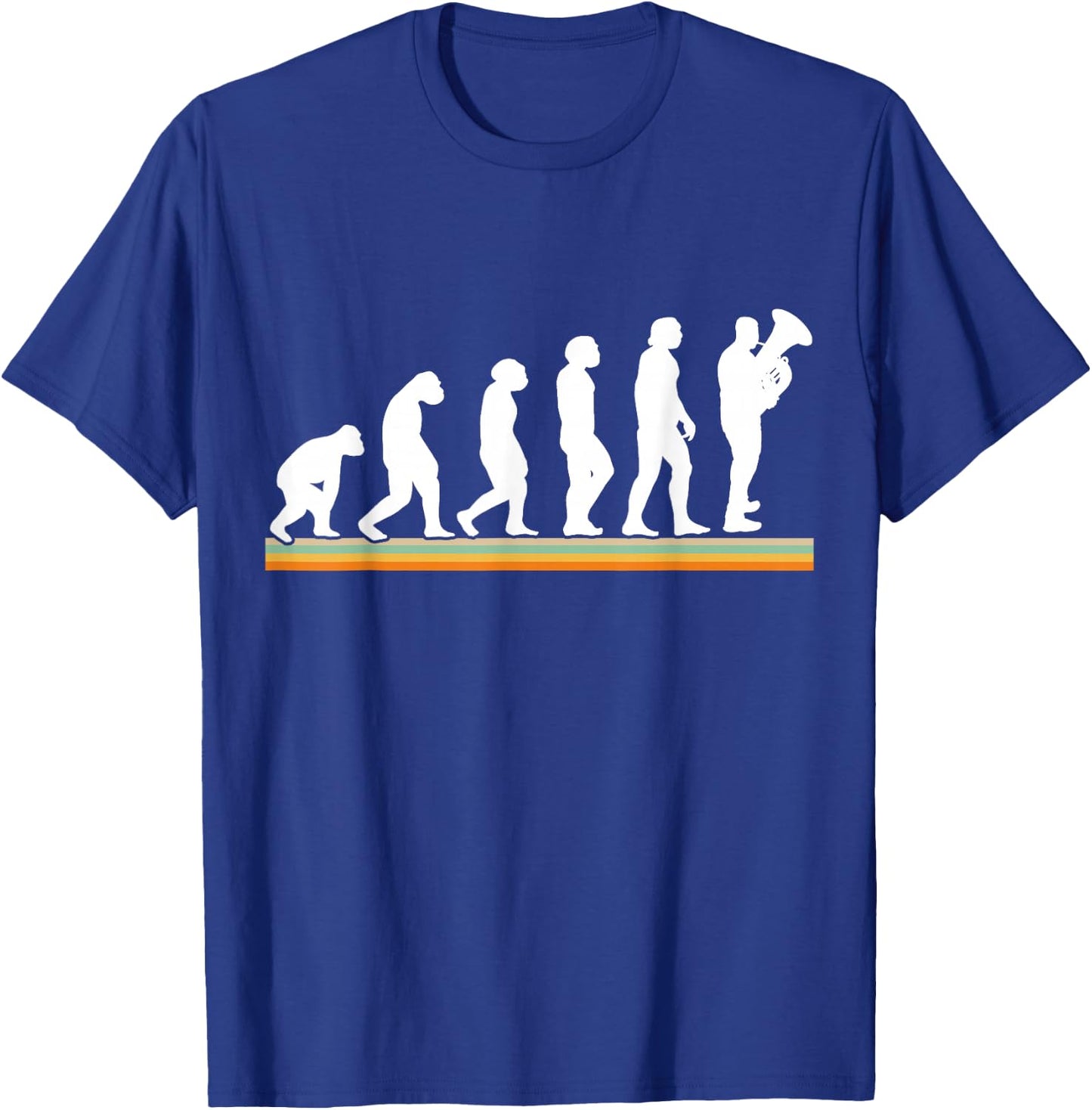 Evolution Tubist Tuba T-Shirt - T-Shirt | Royal
