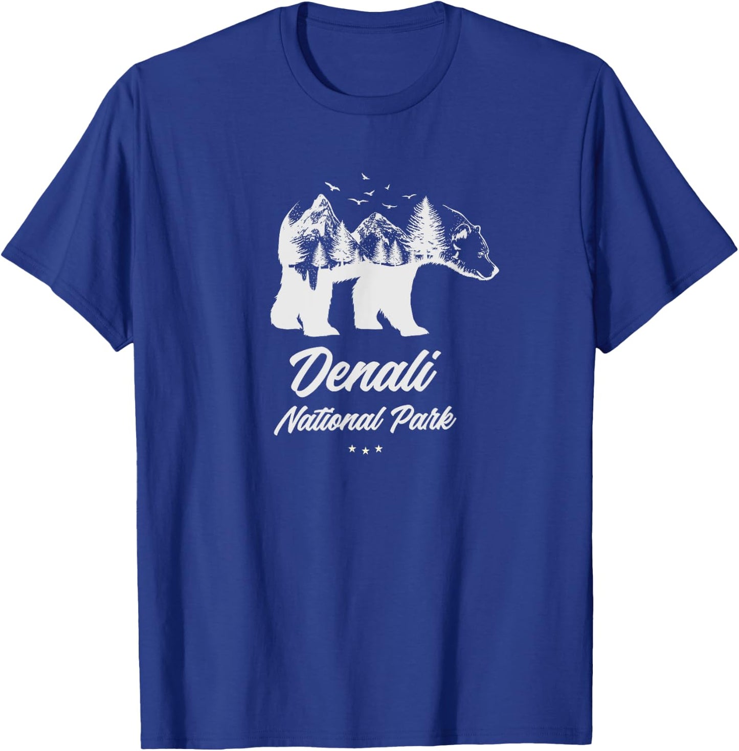 Denali - National Park Bear Souvenir T-Shirt - T-Shirt | Royal