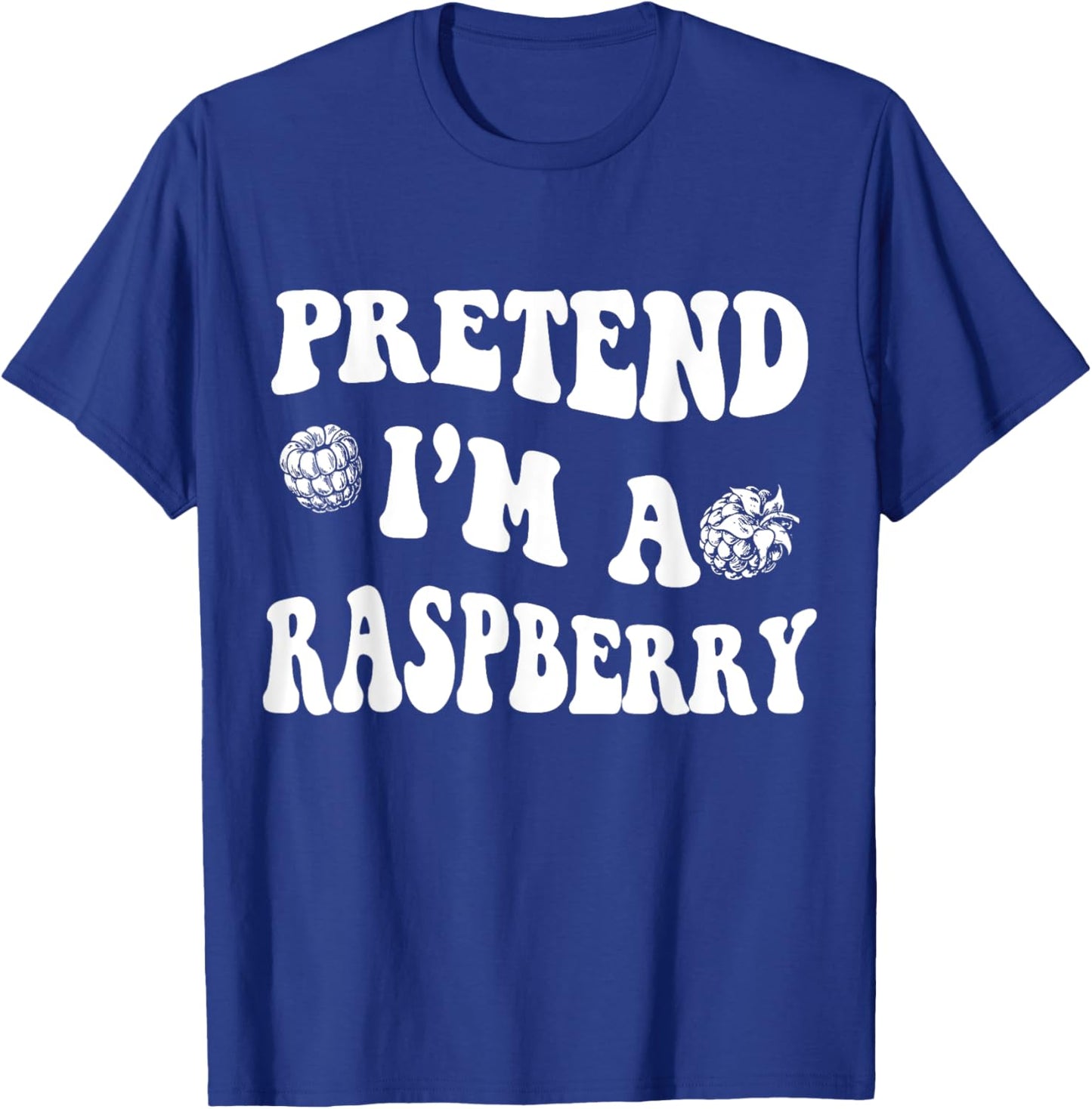 Raspberry Halloween Costume Pretend I'm a Raspberry Men Boys T-Shirt - T-Shirt | Royal