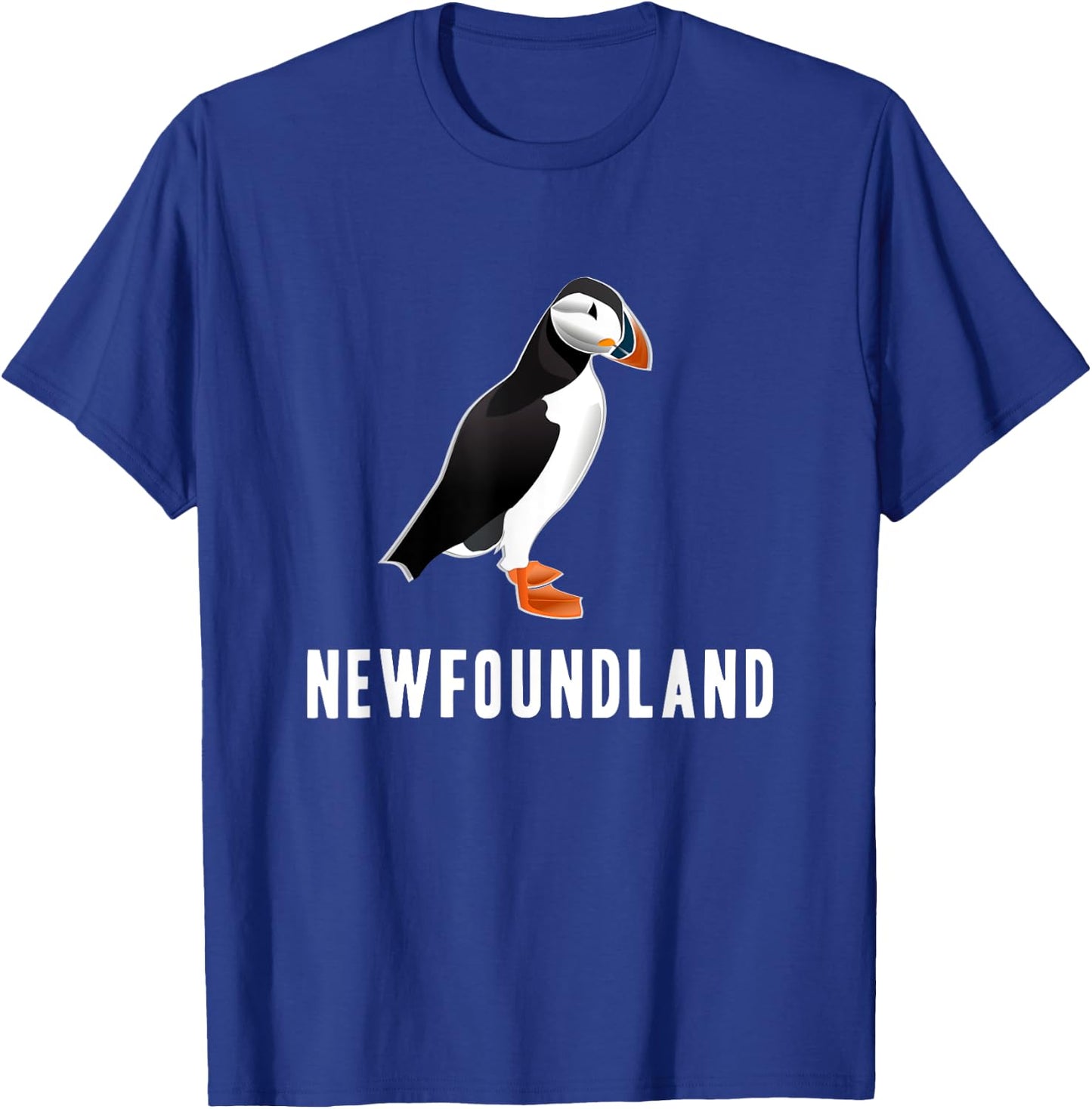 Puffin Newfoundland Canada Souvenir Gift T-Shirt - T-Shirt | Royal