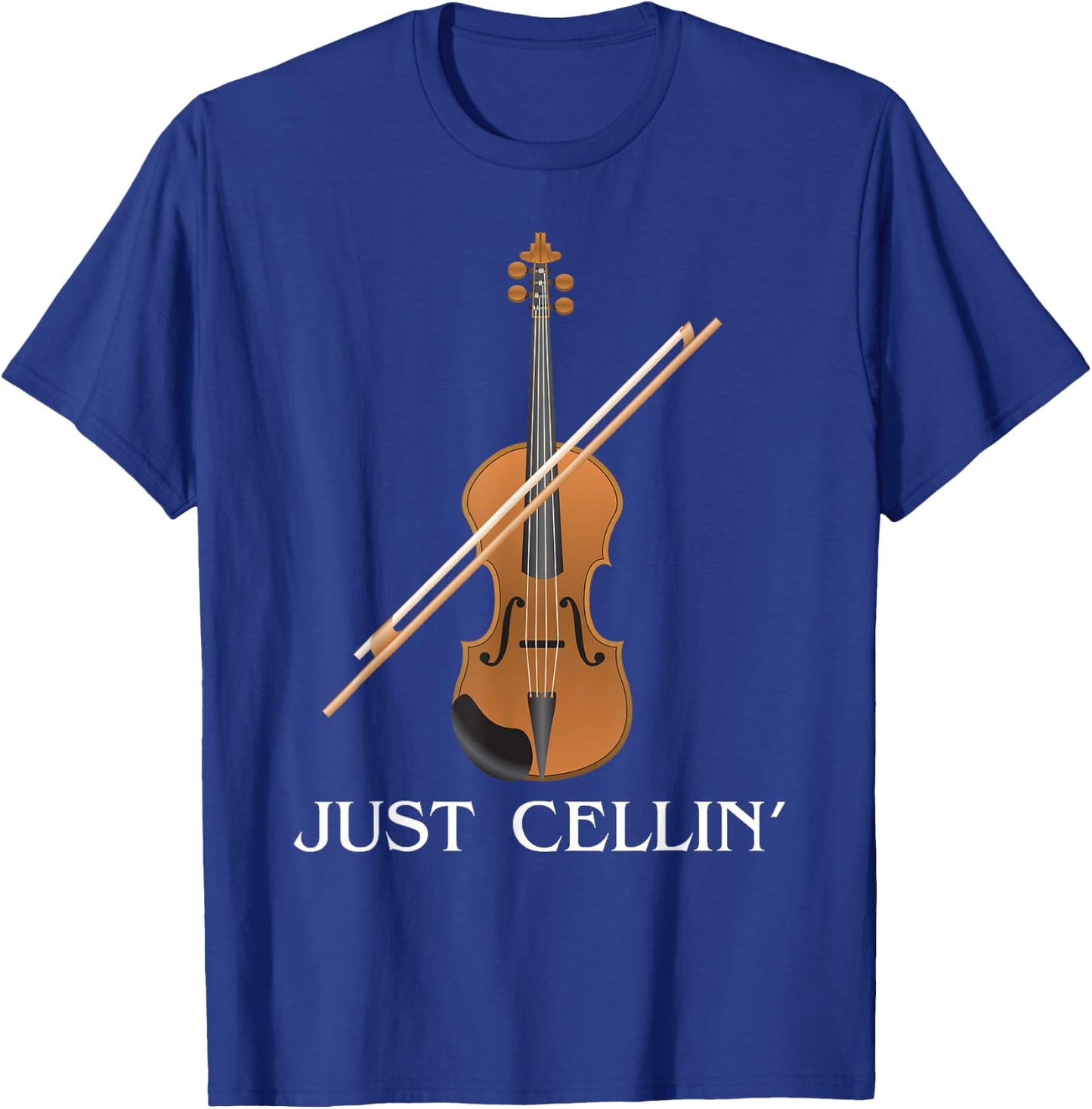 Just Cellin Cello T-Shirt - T-Shirt | Royal