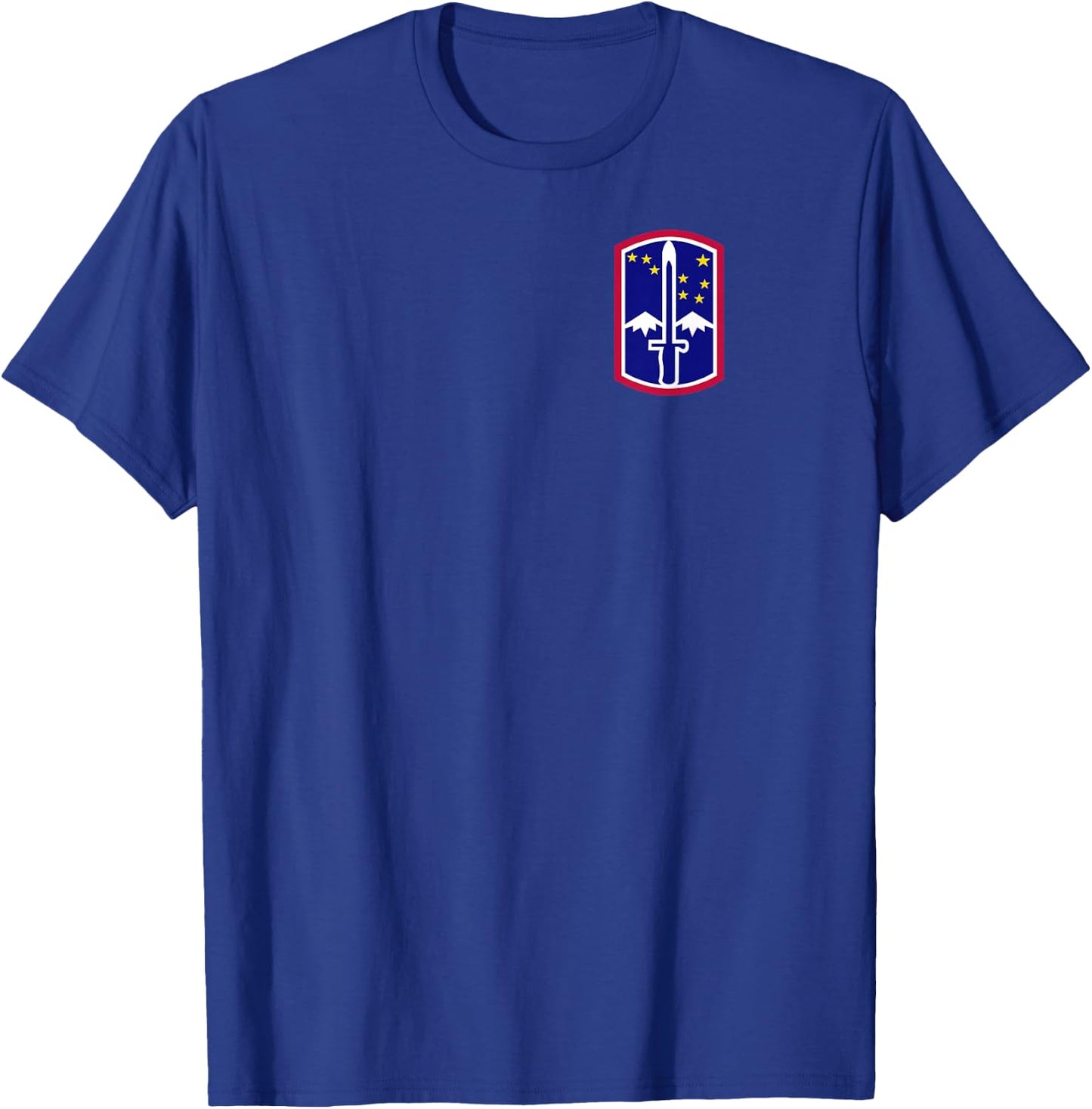 172nd Infantry Patch - chest T-Shirt - T-Shirt | Royal