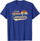 Level 2 Complete Vintage 2nd Wedding Anniversary T-Shirt - T-Shirt | Royal