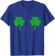 Shamrock Boobs Irish Boobies St Patricks Day Shirt T-Shirt - T-Shirt | Royal