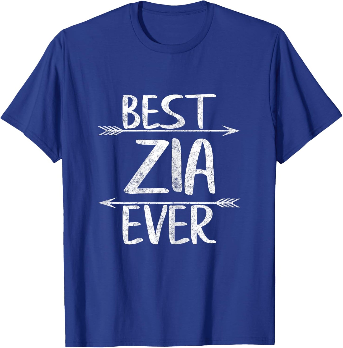 Best Zia Ever Shirt Funny Italian Auntie Mother's Day T-Shirt - T-Shirt | Royal