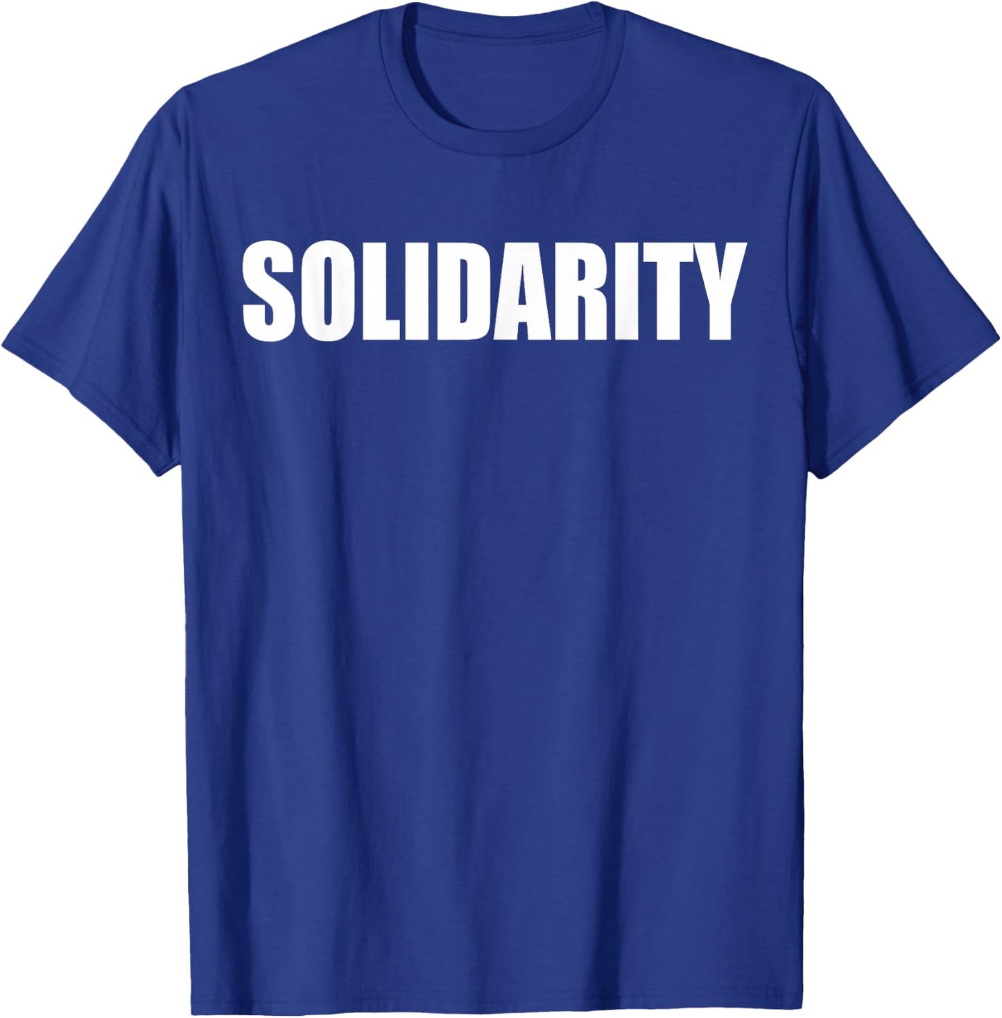Solidarity T-Shirt - T-Shirt | Royal