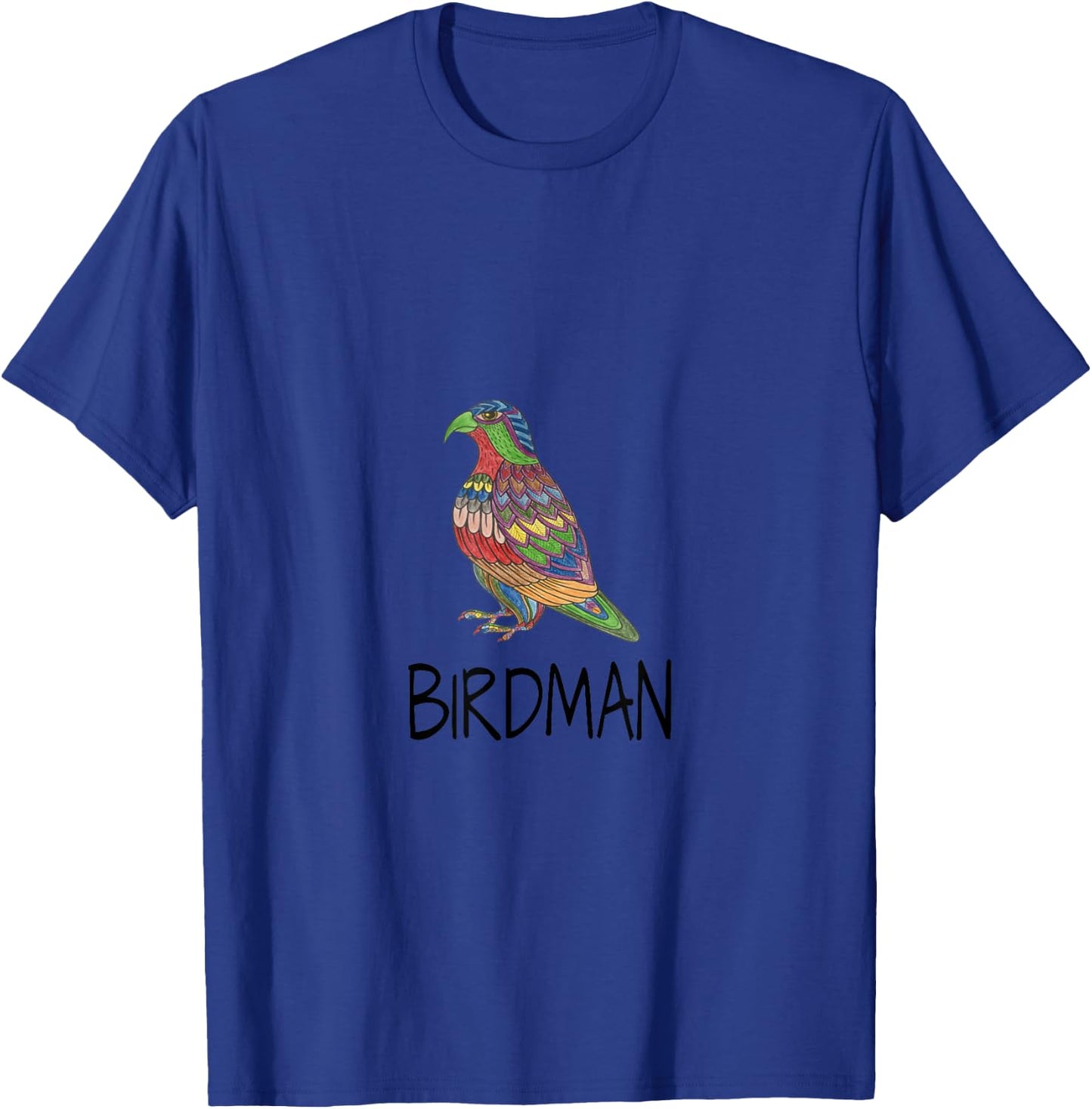 Birdman Funny Colour Pet Creative Design Sweet Springbreak T-Shirt - T-Shirt | Royal
