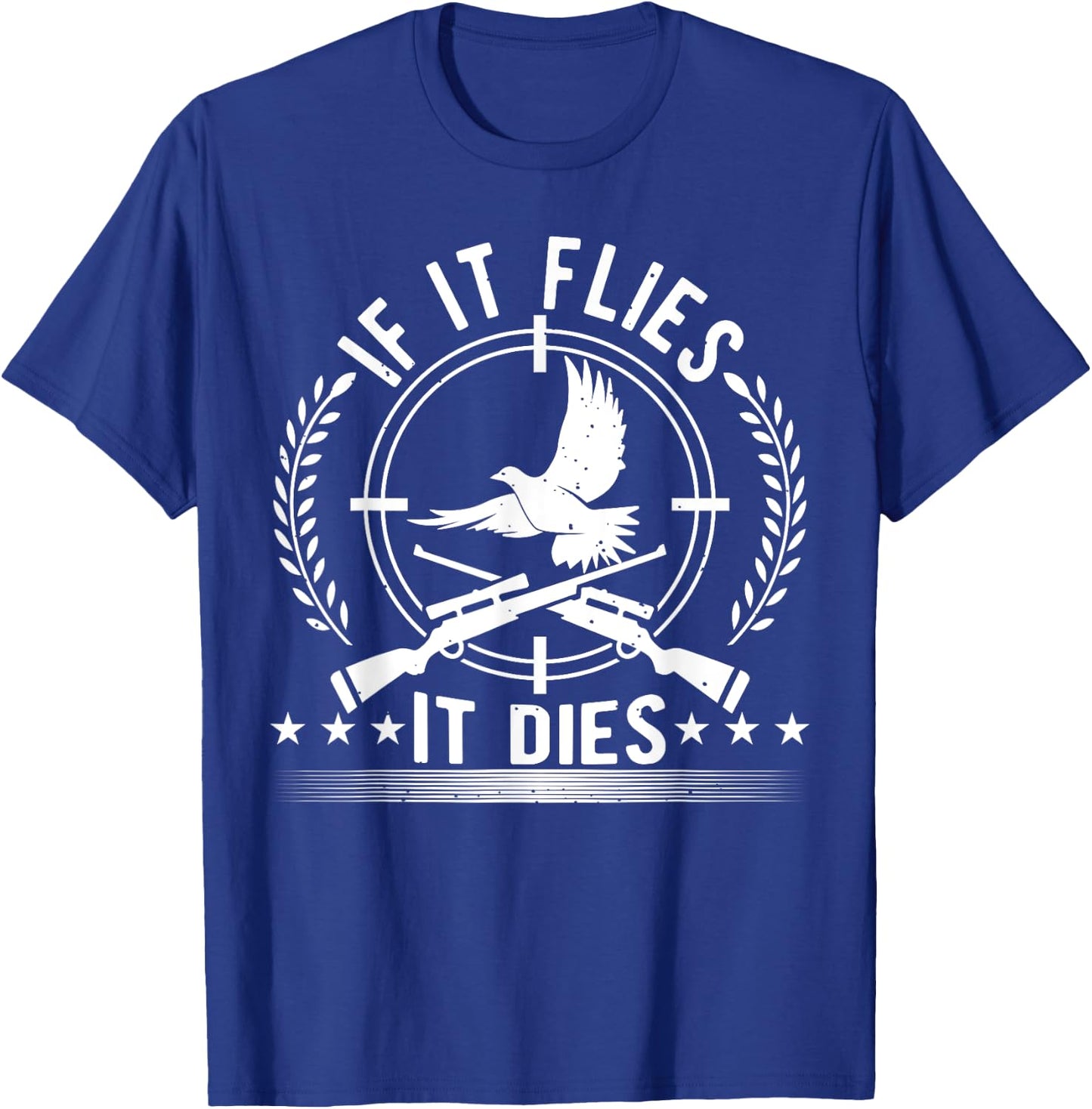 Dove Hunting, Bird Hunting For A Patriotic Dove Hunter T-Shirt - T-Shirt | Royal