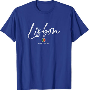 Lisbon Portugal T-Shirt - T-Shirt | Royal