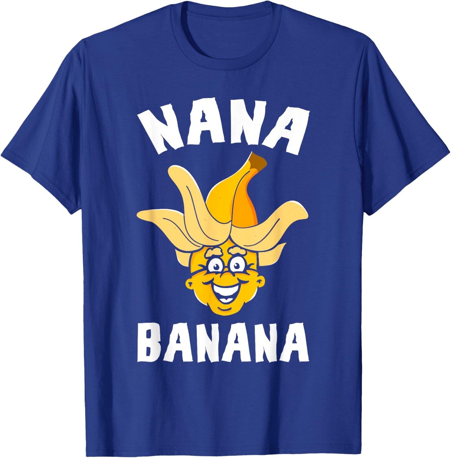 Funny Gift Nana Banana Gift T-Shirt - T-Shirt | Royal