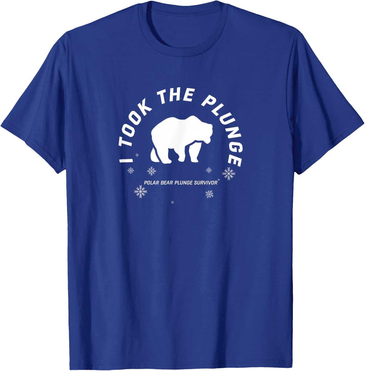 Polar Plunge Polar Bear I Took The Plunge T-Shirt - T-Shirt | Royal