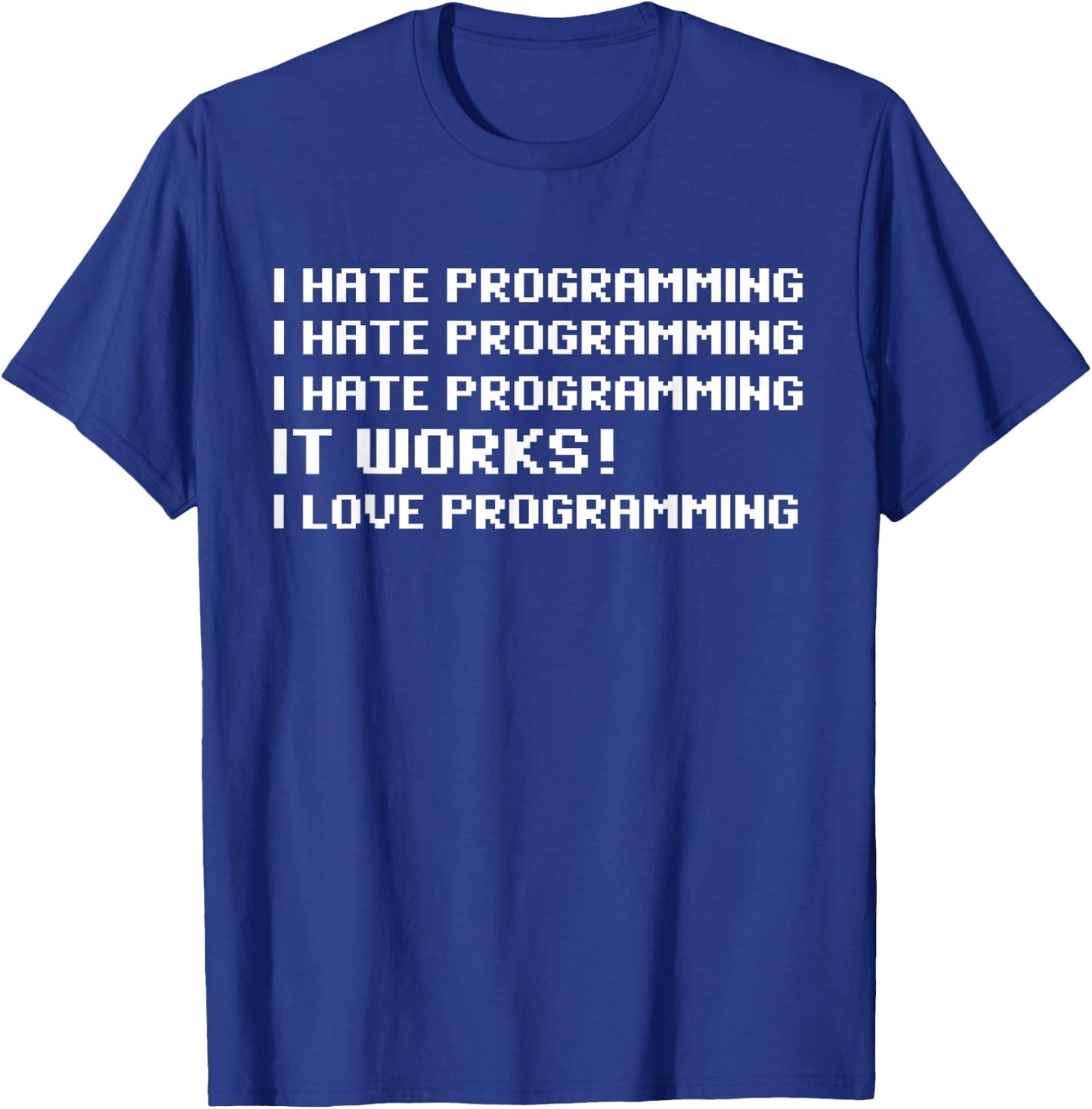 Programmer Coder - Developer Programming Software Engineer T-Shirt - T-Shirt | Royal