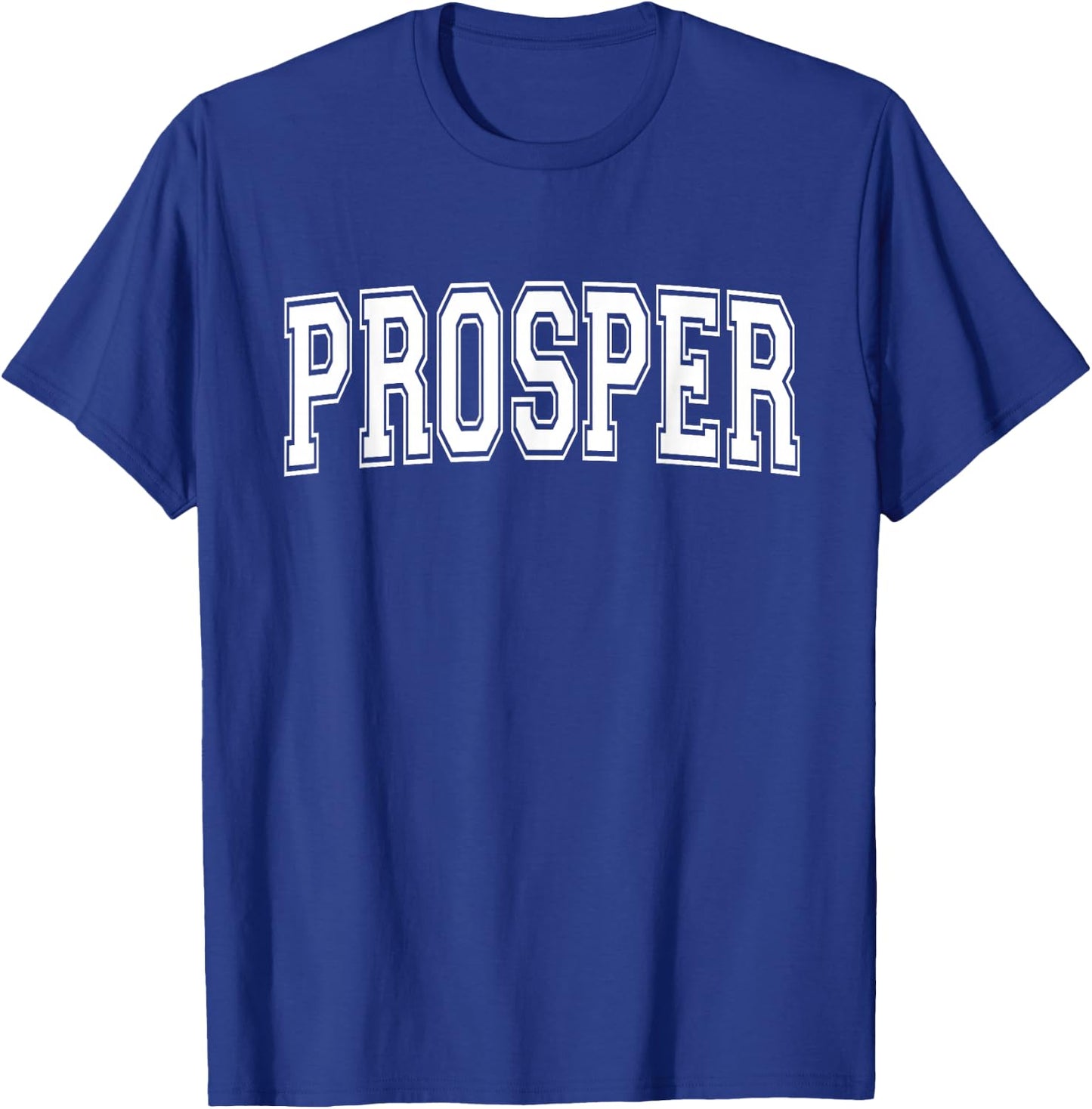 PROSPER TX TEXAS USA Vintage Sports Varsity Style T-Shirt - T-Shirt | Royal