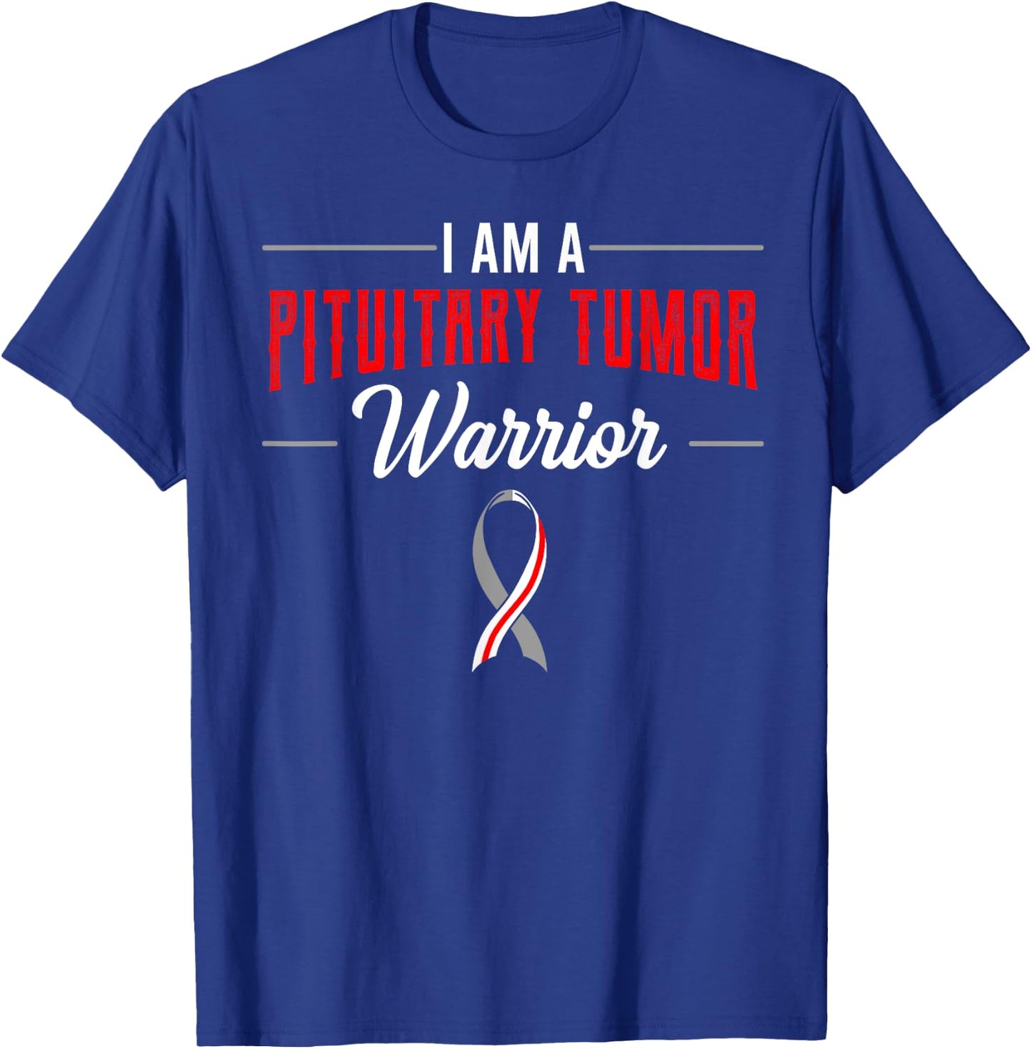 Pituitary Tumor Awareness Adenoma Warriors Advocate Invasive T-Shirt - T-Shirt | Royal