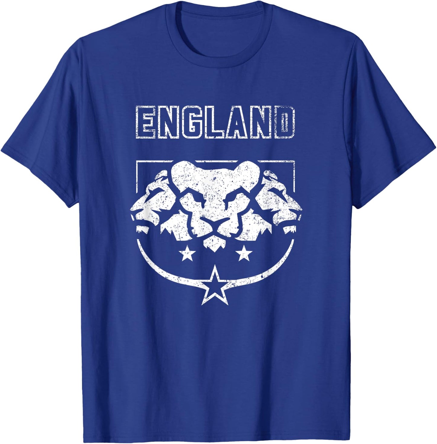 England Lioness Trio Euro Football T-Shirt - T-Shirt | Royal