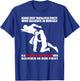 Behind Every Athlete is a Track and Field Mom Funny Athlete T-Shirt - T-Shirt | Royal